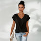 🔥🌹Mother's Day Promotion 🎁 60% OFF💥BIG SALE💷Best Price👚Casual Short Sleeve Elegant V-neck Twist Tee