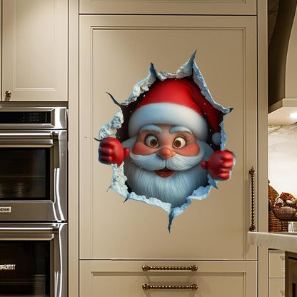 🎄Joulumyynti 50 % alennus🎅Luovat jouluseinä tarrat