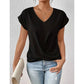 🔥🌹Mother's Day Promotion 🎁 60% OFF💥BIG SALE💷Best Price👚Casual Short Sleeve Elegant V-neck Twist Tee