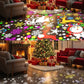 🎄🔥Ulkona käytettävä lumihiutale-joulu-LED-lavavalo, pyörivä kuvio-projektori