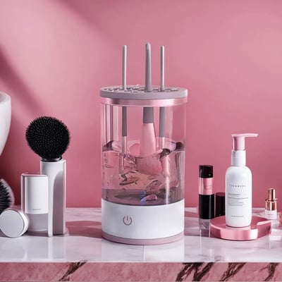 🖤🤍Black Friday -ale🤍🖤 Upea lahja! Sähköinen meikkisiveltimien puhdistin