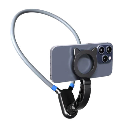 Handsfree-magneettinen kaulapuhelinpidin