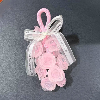 🌹Käsintehty kristalliruusu-tuoksusaippua-kimppu💕