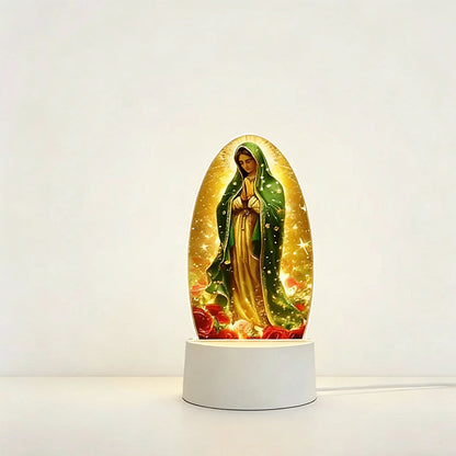 🎅Paras joululahja – jopa 50 % alennus🙏Inspiroiva akryylinen uskoon perustuva LED-yövalo