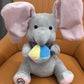 🐘Söpö pehmolelu elefantti piiloleikkiä varten