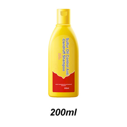 Rikkipitoinen öljyä hillitsevä hilseä estävä shampoo