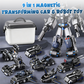 9-in-1 magneettinen muuntautuva auto- ja robottilelu