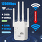 🔥2025 Hot Seller🎁 1200Mbps kaksikaistainen (5GHz/2,4GHz) WiFi-signaalin vahvistin kattaa jopa 930 neliömetriä Tukee 50 laitteen samanaikaista yhteyttä