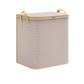 Iso kokoontaitettava säilytyslaukku, jossa on otteet